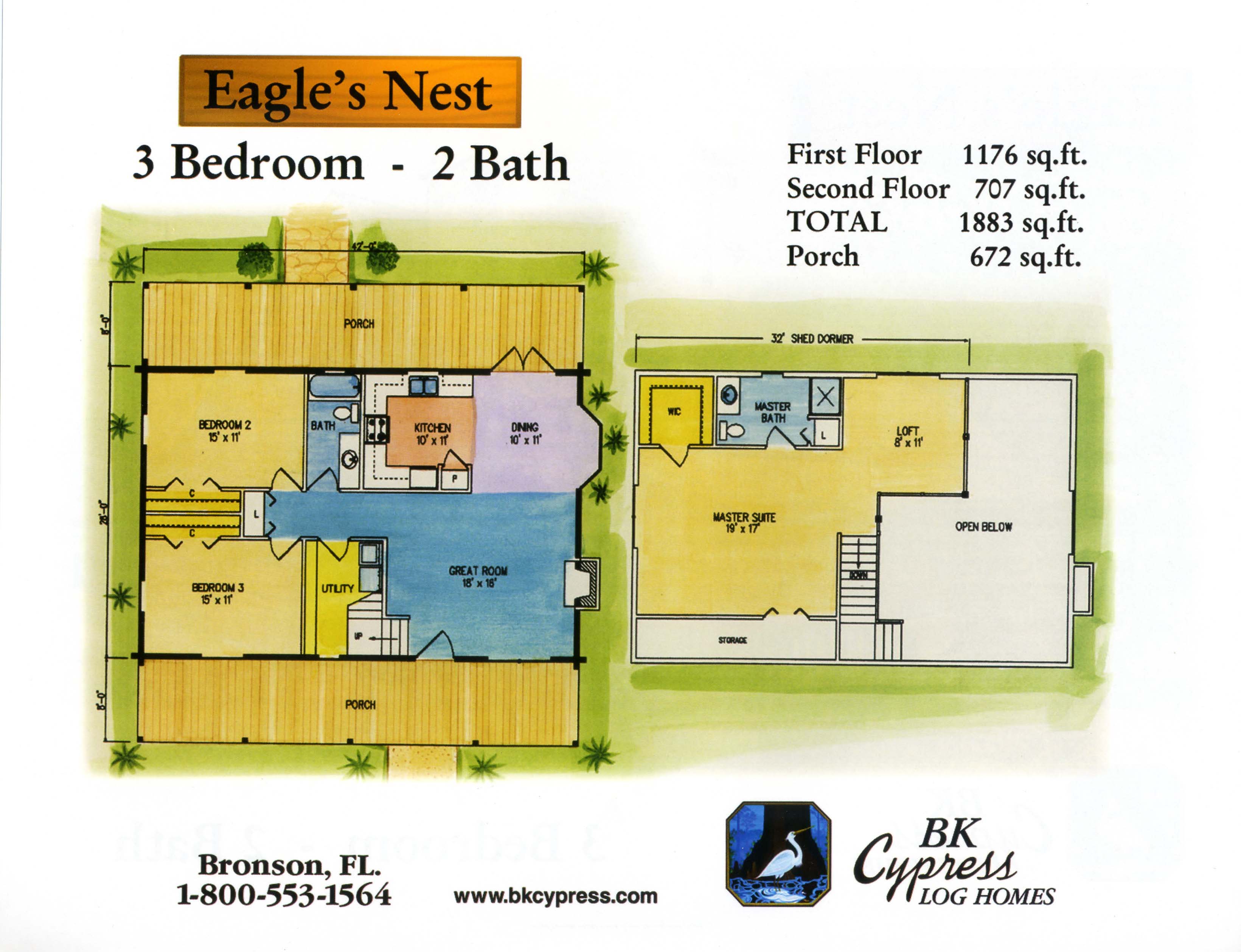 Eagle s Nest BK Cypress Log Homes